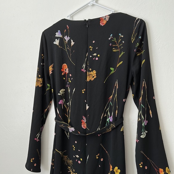TopShop Maternity long sleeve floral dress - Picture 5 of 5